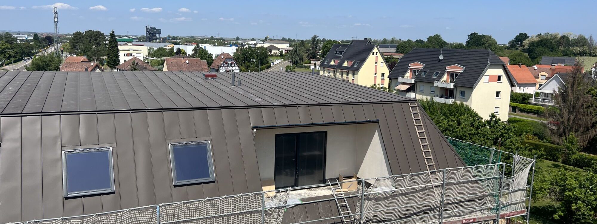 Entreprise de toiture : pose de couverture et travaux de zinguerie à proximité de Colmar et Mulhouse  Cernay
